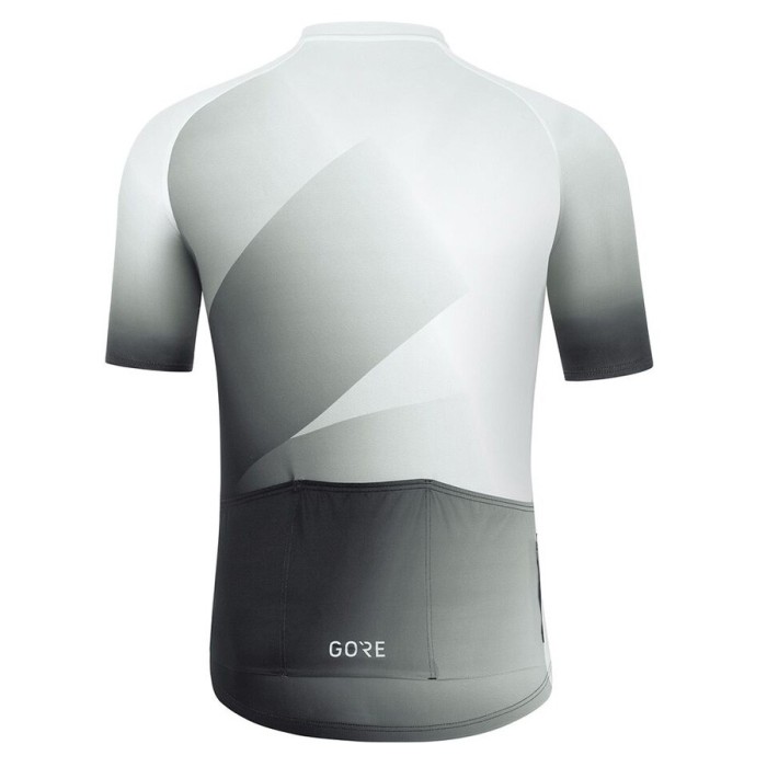 2021 Gore Fade White Cycling Jersey And Bib Shorts Set