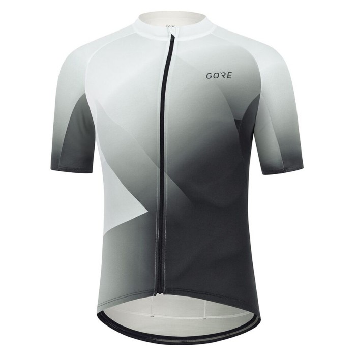 2021 Gore Fade White Cycling Jersey And Bib Shorts Set