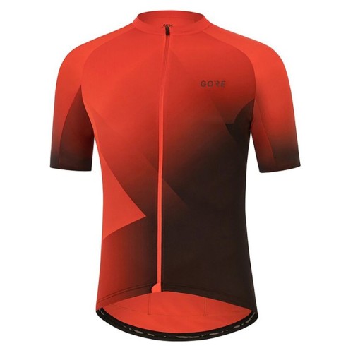 2021 Gore Fade Red Cycling Jersey And Bib Shorts Set