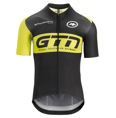 2021 Asos GTN Yellow Cycling Jersey And Bib Shorts Set