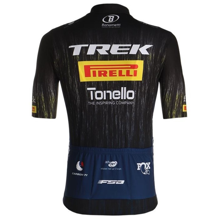 2021 TREK Pirelli Black Cycling Jersey And Bib Shorts Set