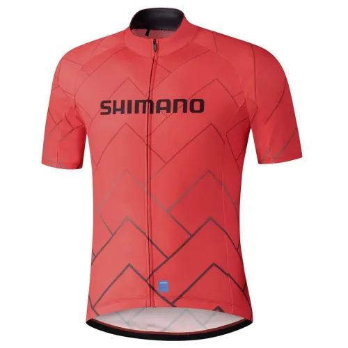 2021 Shimano Team Red Cycling Jersey And Bib Shorts Set