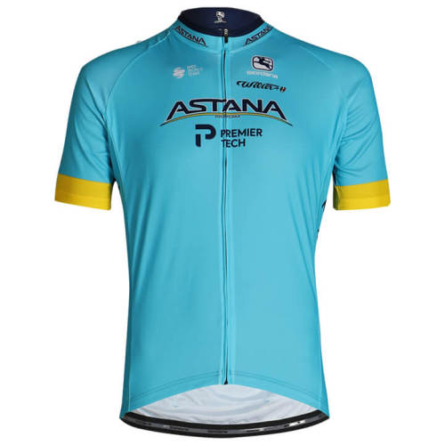 ASTANA PRO TEAM SHORT SLEEVE JERSEY 2020 BLUE