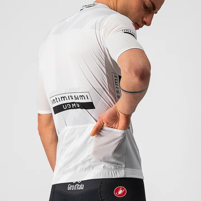 SET GIRO D'ITALIA MAGLIA BIANCA 2021 (2 TEILE) WEISS