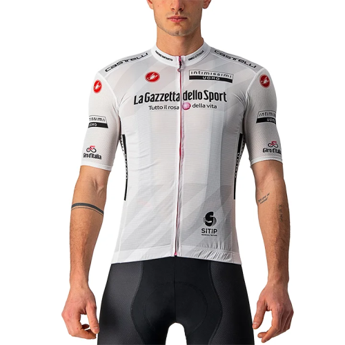 SET GIRO D'ITALIA MAGLIA BIANCA 2021 (2 TEILE) WEISS