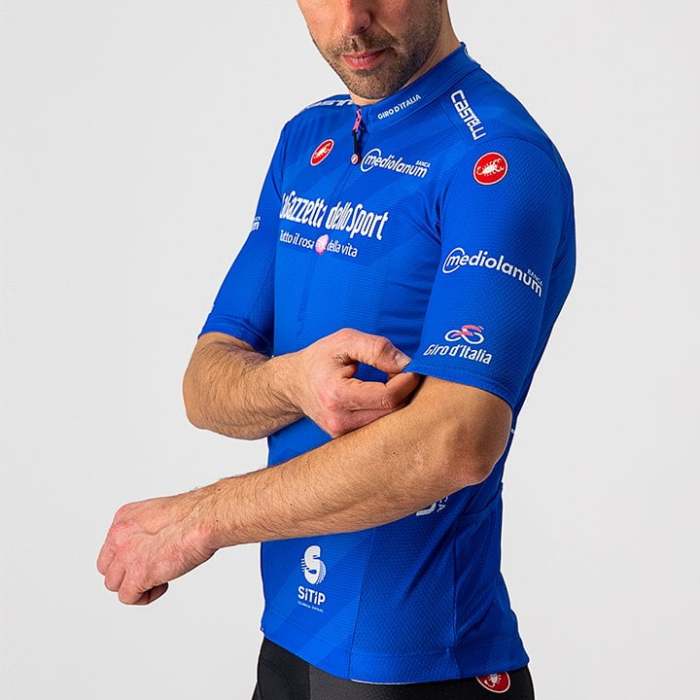 SET GIRO D'ITALIA MAGLIA AZZURRA 2021 (2 TEILE) BLAU