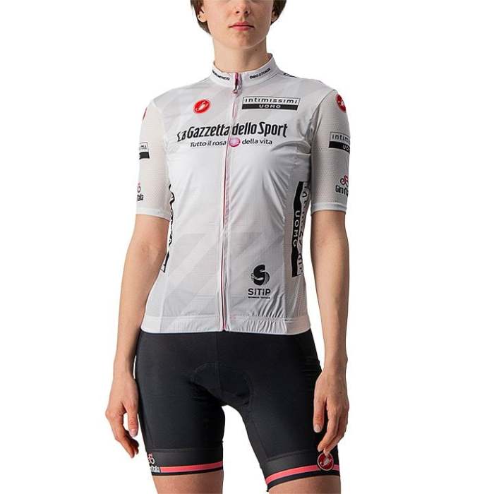 DAMEN-SET GIRO D'ITALIA MAGLIA BIANCA 2021 (2 TEILE) WEISS