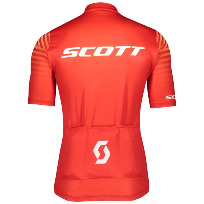 2020 Scott RC Pro Red Cycling Jersey And Bib Shorts Set