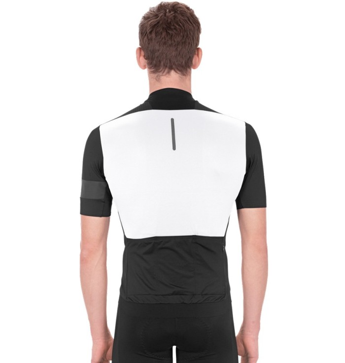 2020 Cube Black-White Cycling Jersey And Bib Shorts Set