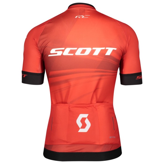 2020 Scott RC Team Red Cycling Jersey And Bib Shorts Set