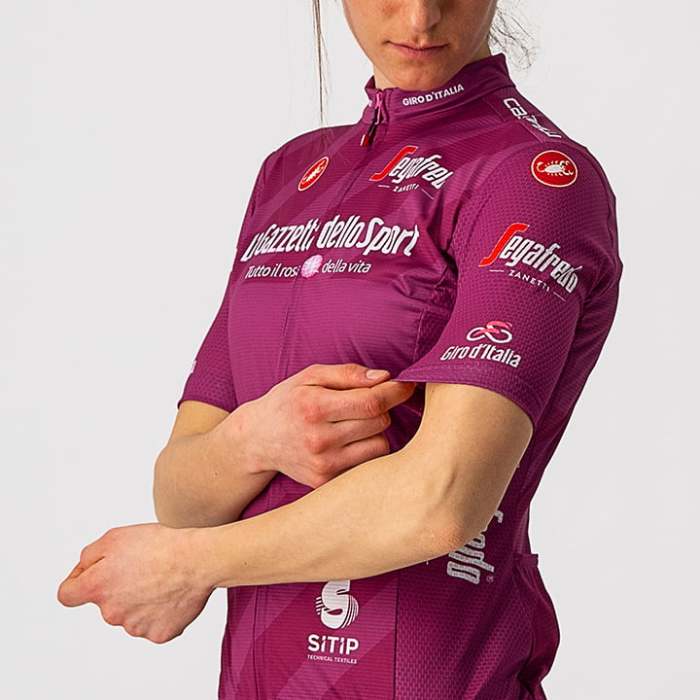 DAMEN-SET GIRO D'ITALIA MAGLIA CICLAMINO 2021 (2 T) LILA