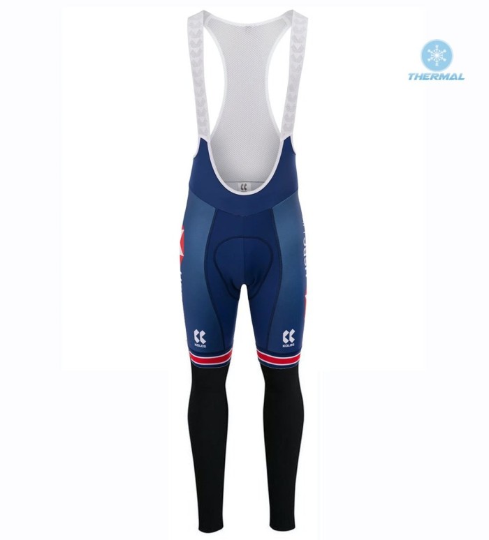 2020 Kalas GBR Country Team White Thermal Cycling Jersey And Bib Pants Set