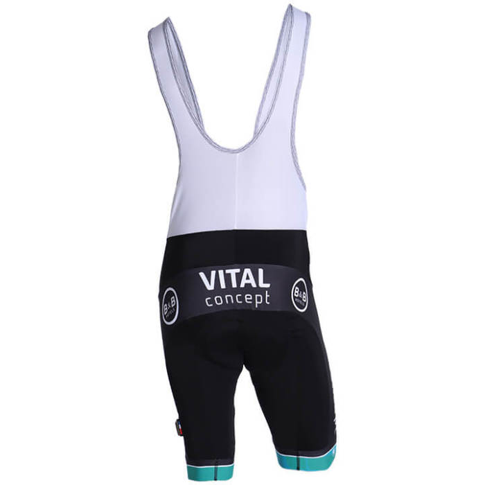 2019 VITAL CONCEPT-B&B HOTELS cycling jersey and bib shorts set WEISS - SCHWARZ - GRÜN