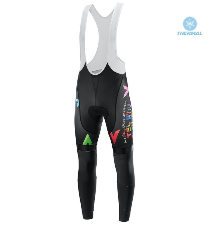 2020 Team ISRAEL STAT-UP NATION Thermal Cycling Jersey And Bib Pants Set