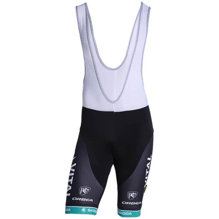 2019 VITAL CONCEPT-B&B HOTELS cycling jersey and bib shorts set WEISS - SCHWARZ - GRÜN