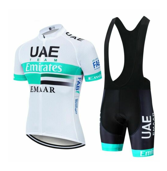 2021 TEAM UAE PRO cycling jersey 9D gel bike shorts suit MTB Ropa Ciclismo mens