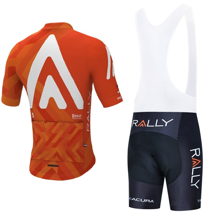 2021 Pro Team RALLY Cycling Jersey Bib shorts Set