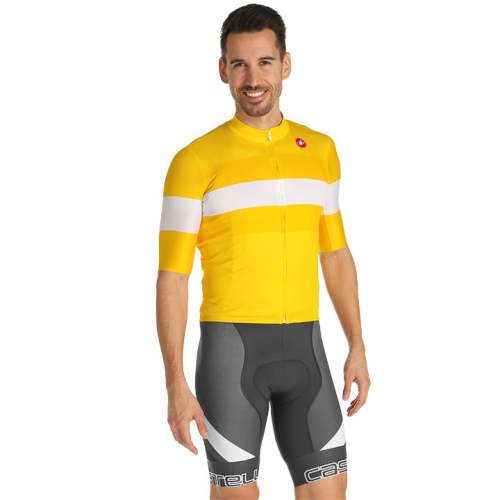 2021 CASTELLI SET (2 TEILE) LAMITICA GELB