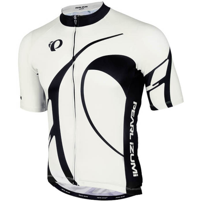 2021 PEARL IZUMI KURZARMTRIKOT ELITE PURSUIT LTD WEISS - SCHWARZ