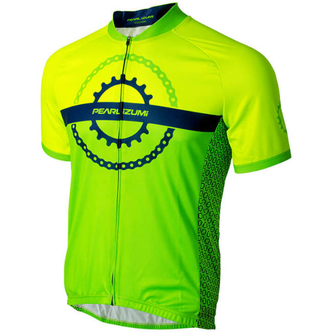 2021 PEARL IZUMI KURZARMTRIKOT SELECT ESCAPE LTD NEONGRÜN - GELB