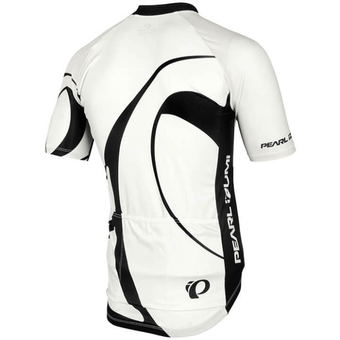 2021 PEARL IZUMI KURZARMTRIKOT ELITE PURSUIT LTD WEISS - SCHWARZ