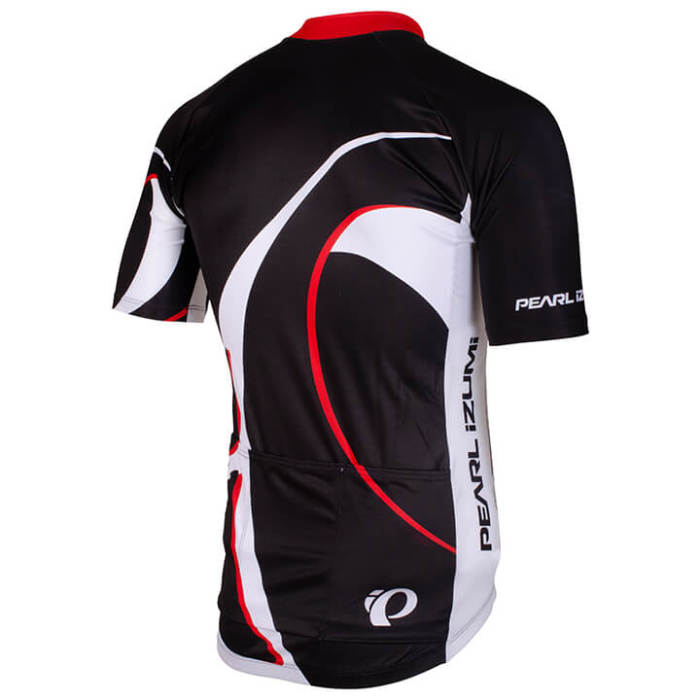 2021 PEARL IZUMI KURZARMTRIKOT ELITE PURSUIT LTD WEISS - SCHWARZ - ROT