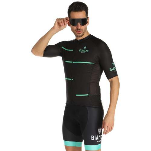 2021 BIANCHI MILANO SET (2 TEILE) DISUERI SCHWARZ - GRÜN