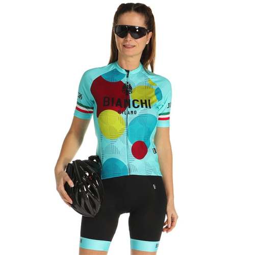 2021 BIANCHI MILANO DAMEN-SET (2 TEILE) ANCIPA GRÜN - BUNT