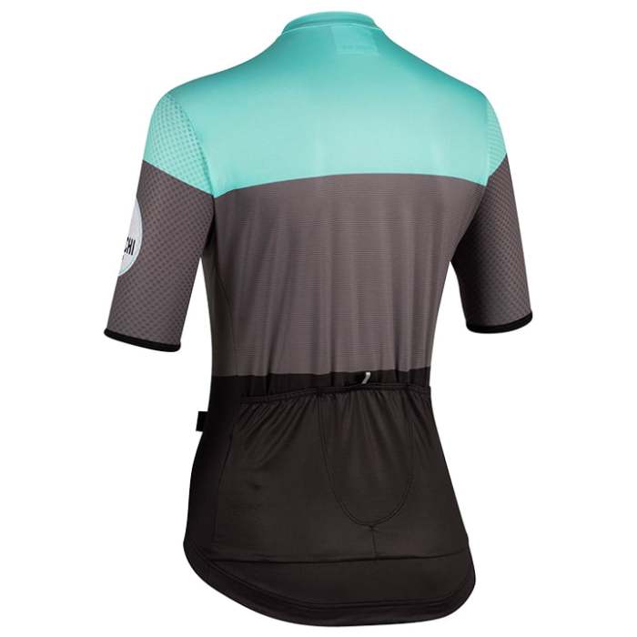 2021 BIANCHI MILANO DAMEN-SET (2 TEILE) GORDONA GRAU - SCHWARZ - GRÜN