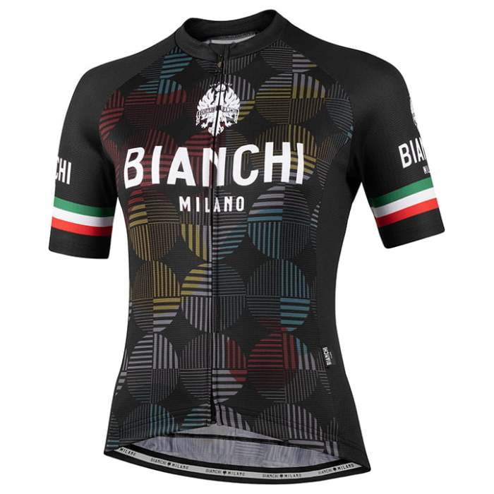 2021 BIANCHI MILANO DAMENTRIKOT ANCIPA SCHWARZ - BUNT