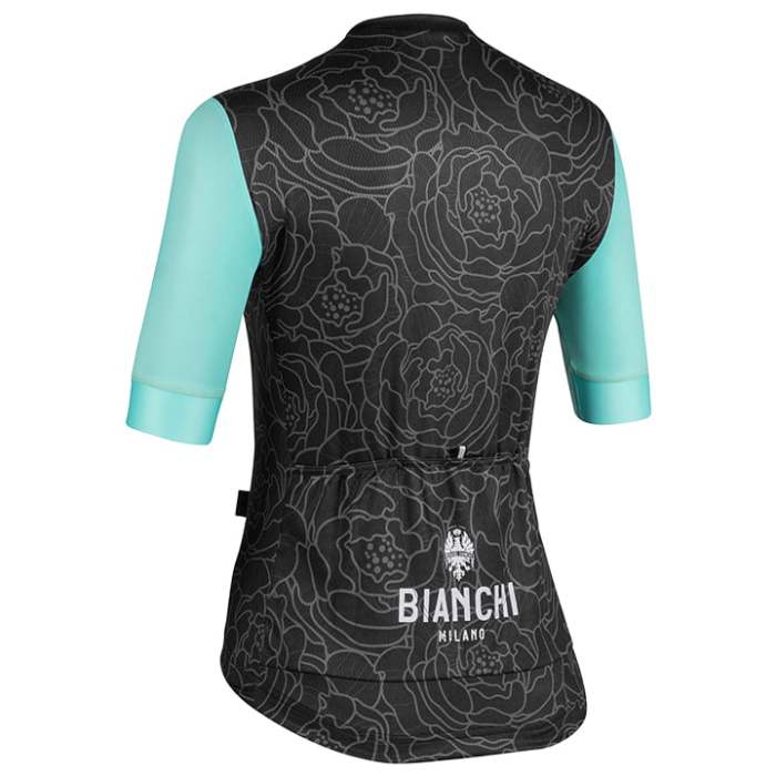 2021 BIANCHI MILANO DAMEN-SET (2 TEILE) SOSIO SCHWARZ - GRÜN