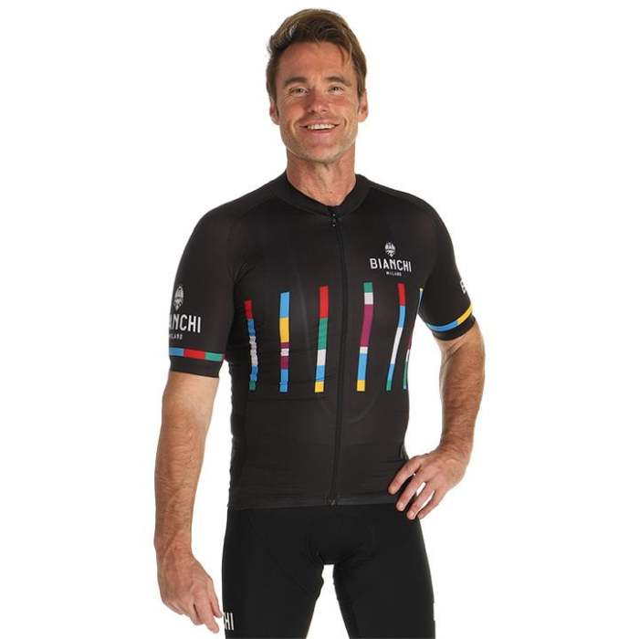 2021 BIANCHI MILANO SET (2 TEILE) FANACO SCHWARZ - BUNT