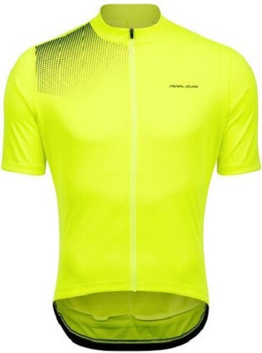 2021 Pearl Izumi cycling jersey and bib shorts men's polyester yellow