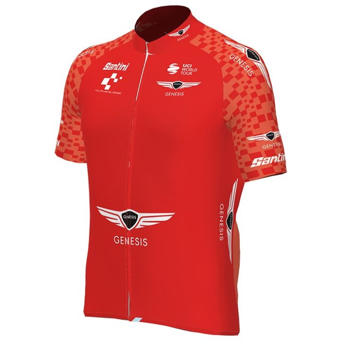 SET TOUR DE SUISSE BERGTRIKOT 2021 (2 TEILE) BLAU - ROT