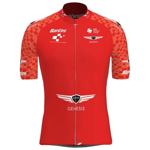 SET TOUR DE SUISSE BERGTRIKOT 2021 (2 TEILE) BLAU - ROT