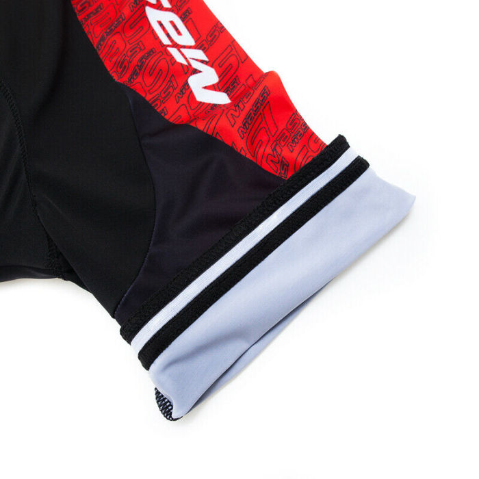 Men Short Sleeve Cycling Jersey Bib Shorts Set Summer Racing Clothes Jersey Kits