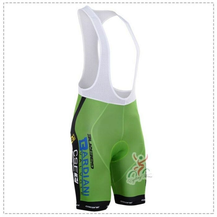 Green Men's Cycling Jersey & Bib Shorts Set Bike Riding Shirt Short Tights Kits