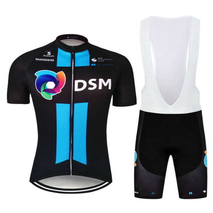 2021 Men's Cycling Jerseys Bike Bib Shorts Kits Gel Pad Team Race Riding Outfits