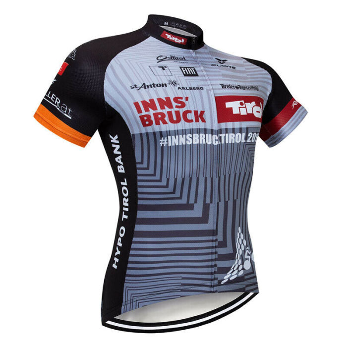 New Short Sleeve Cycling Mens Jersey Bib Shorts Set Bike Shirt Pad Tights Kits