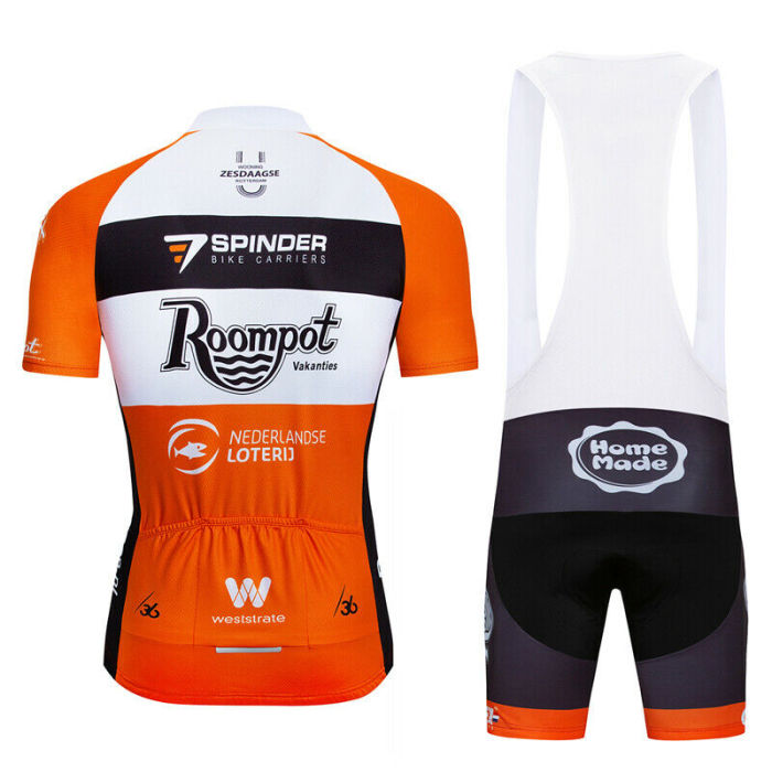 2021 Team Riding Clothing Set Short Cycling Men's Jersey Bib Shorts Tops Tights