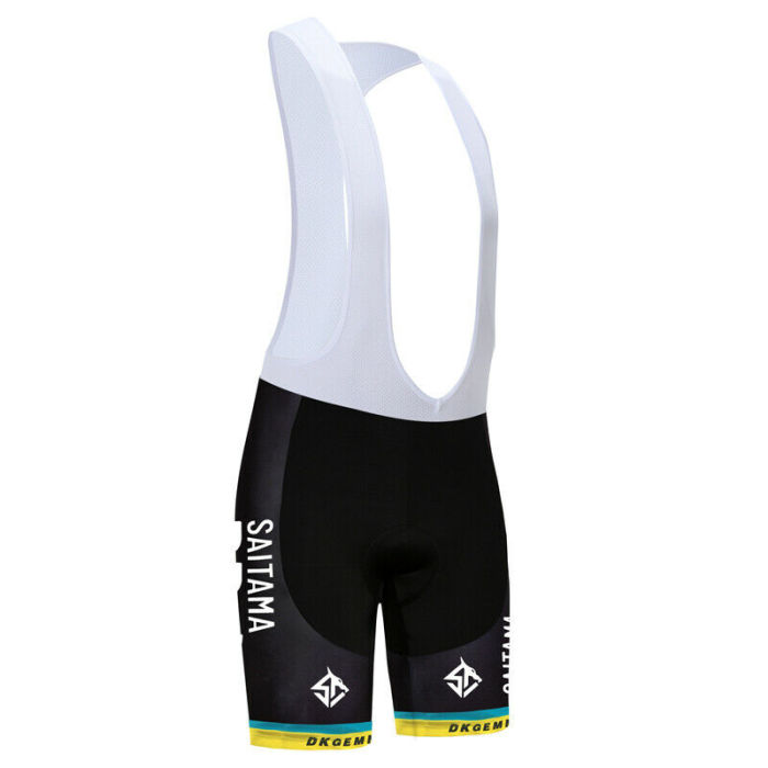 Mens Team Cycling Jersey Bib Shorts Set Pants Cycling Short Sleeve Jersey Shirt
