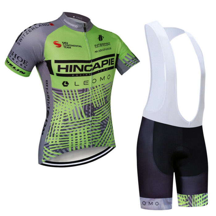 Men's Cycling Clothing Set Jersey Short Bib Shorts Team Summer Bike Outfits Kits