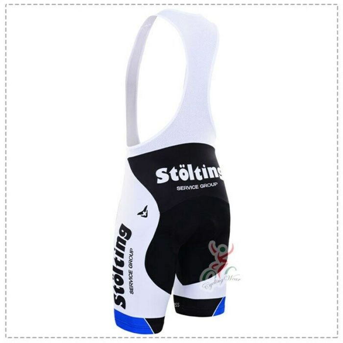 2021 Blue Men's Cycling Jersey Bib Shorts Set Biking Shirt Brace Pants Pad Suits