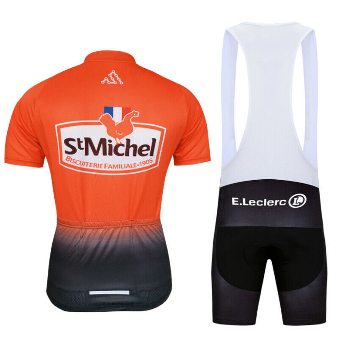 Cycling Short Sleeve Jersey Bike Padded Bib Shorts Set Men's Race Jerseys Tights