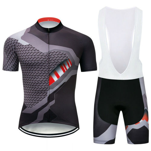 Men's Summer Pro Team Cycling Jersey Bike Racing Bib Shorts Kits Shirt Trousers