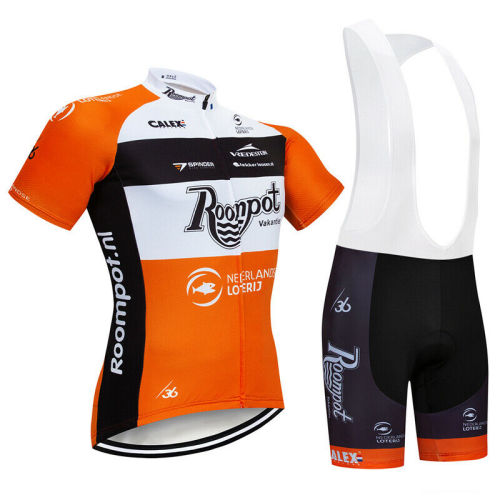 2021 Team Riding Clothing Set Short Cycling Men's Jersey Bib Shorts Tops Tights