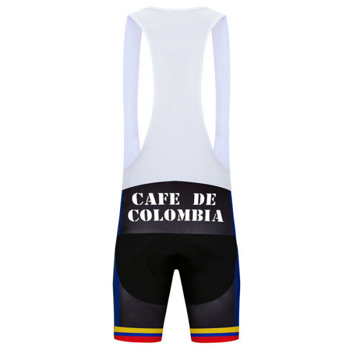 Team Cafe De Colombia Mens Cycling Jersey Bib Shorts Kits Shirt Tights Bike Wear