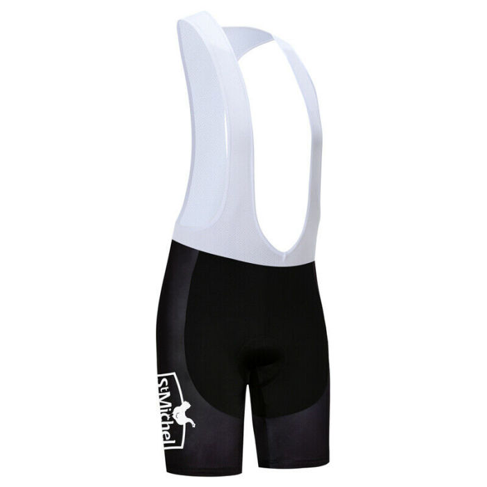 Cycling Short Sleeve Jersey Bike Padded Bib Shorts Set Men's Race Jerseys Tights