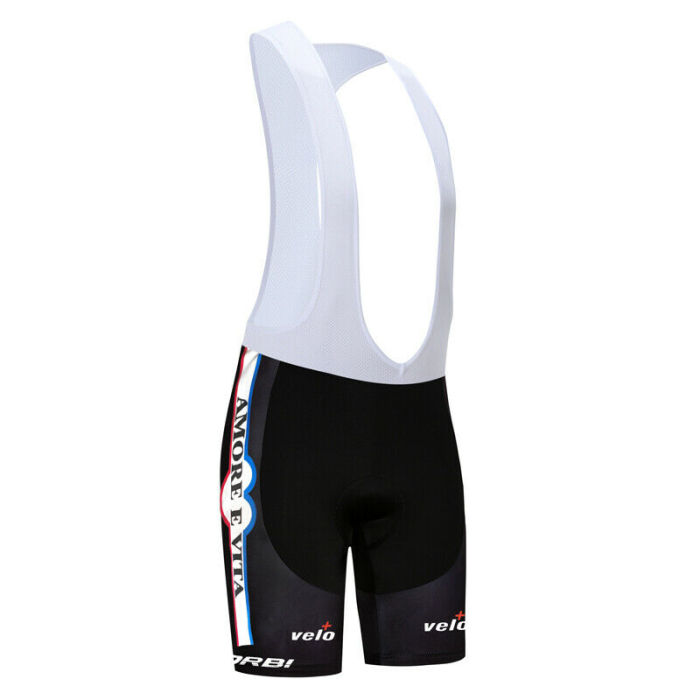 Mens's Team Cycling Jersey Short Sleeve Bike Bib Shorts Kits Set Clothing Shirt