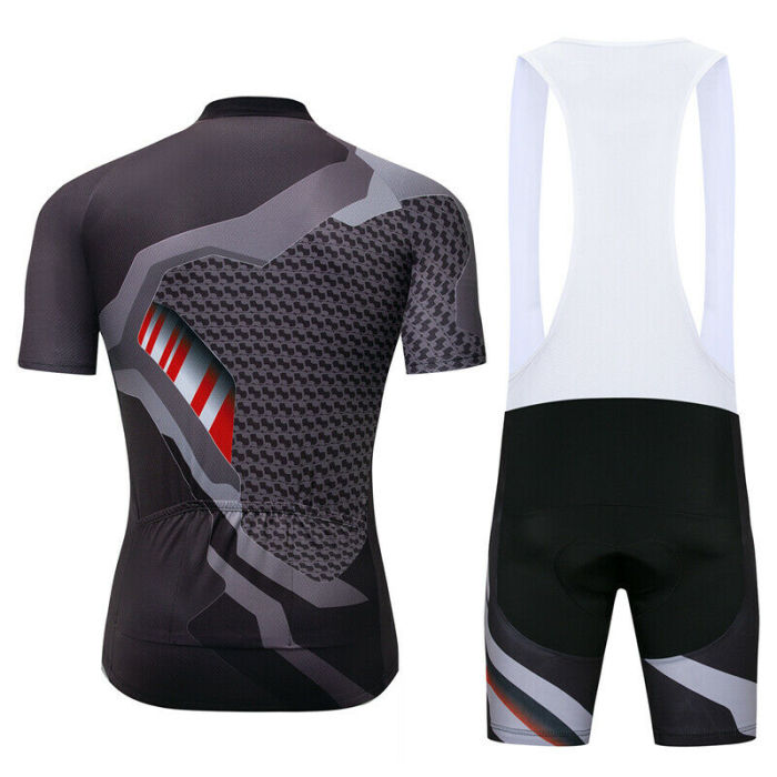 Men's Summer Pro Team Cycling Jersey Bike Racing Bib Shorts Kits Shirt Trousers